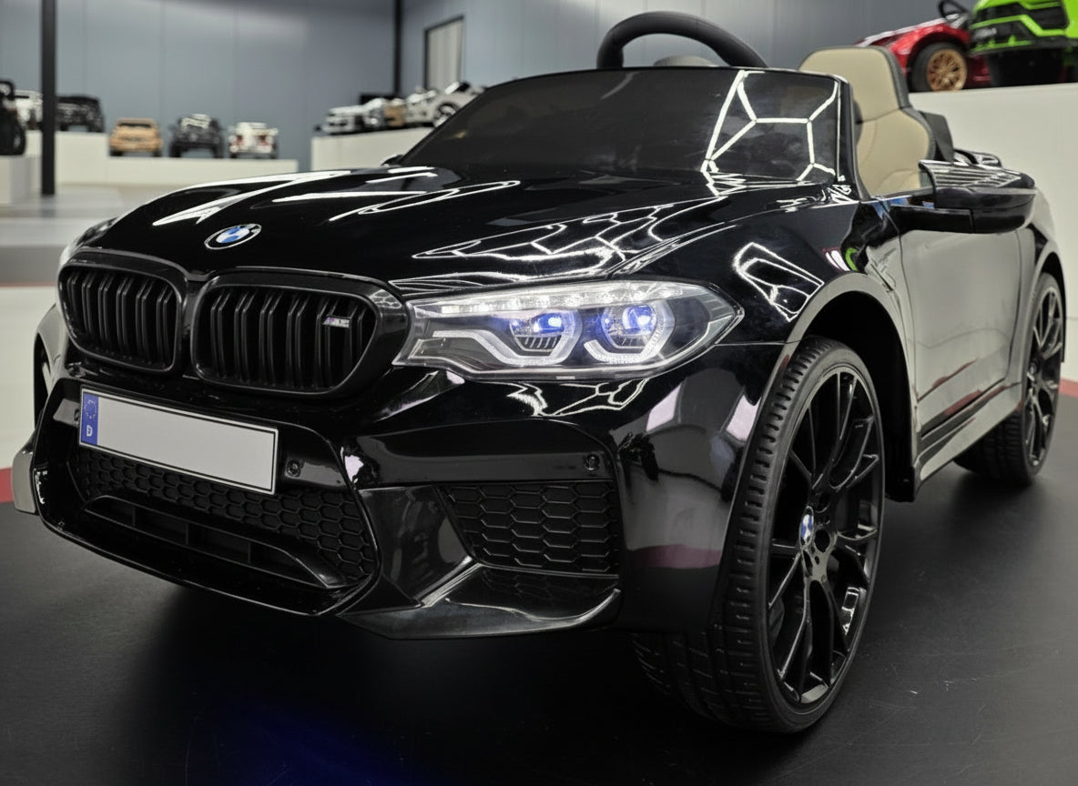 BMW M5 24 Volt Metallic Black Children's Car
