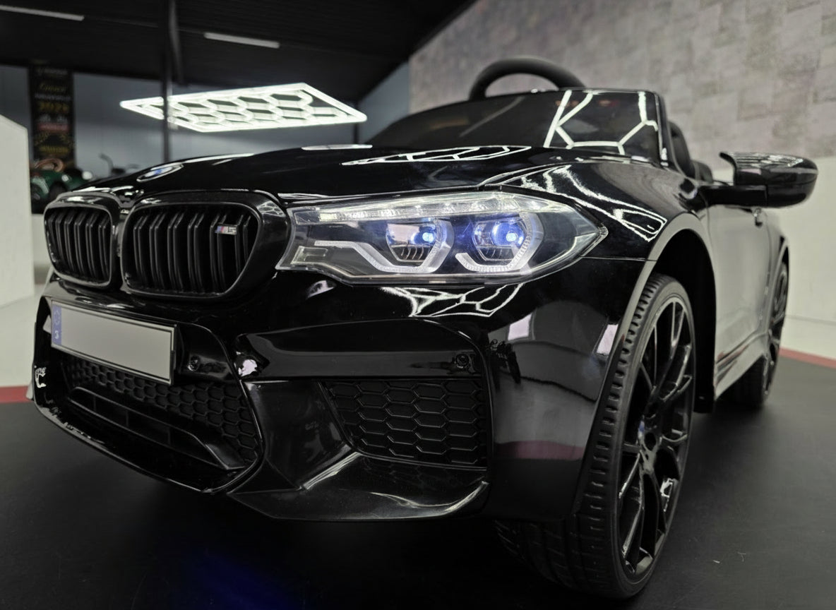 BMW M5 24 Volt Metallic Black Children's Car