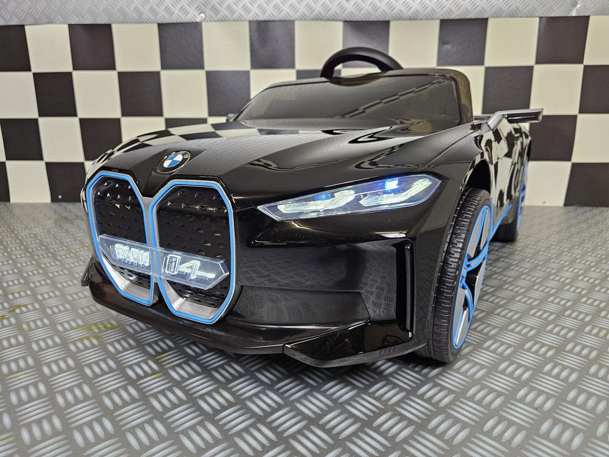 Electric children's car BMW i4 12 volts black