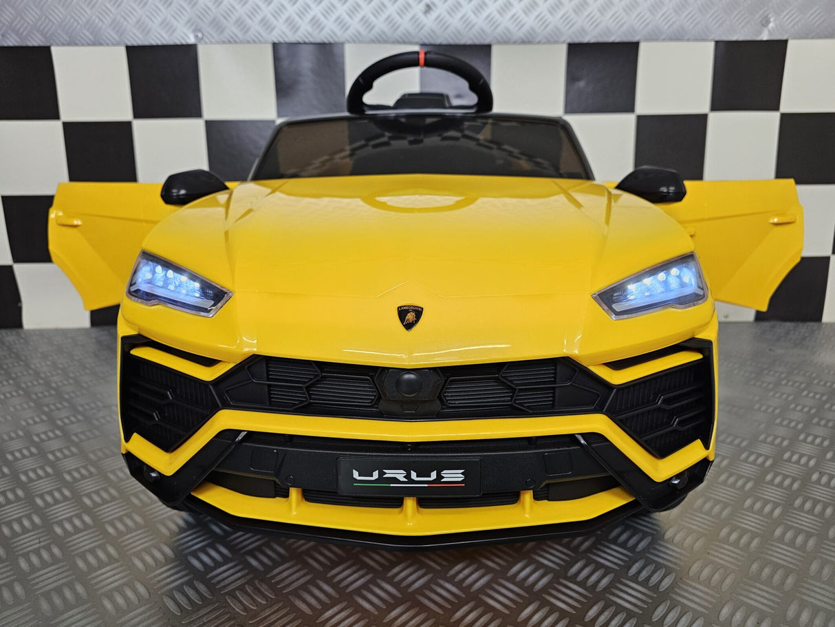 Electric children's car Lamborghini Urus 12 volt yellow