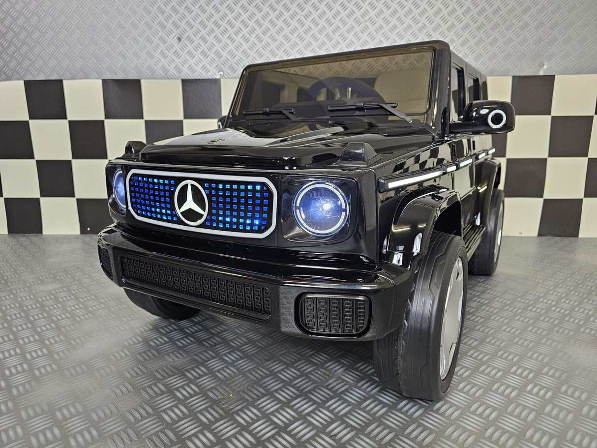 Children's car Mercedes EQG black 12 volts