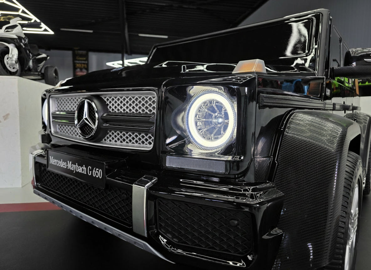 Mercedes Maybach XXL 24 volt electric children's car with MP4