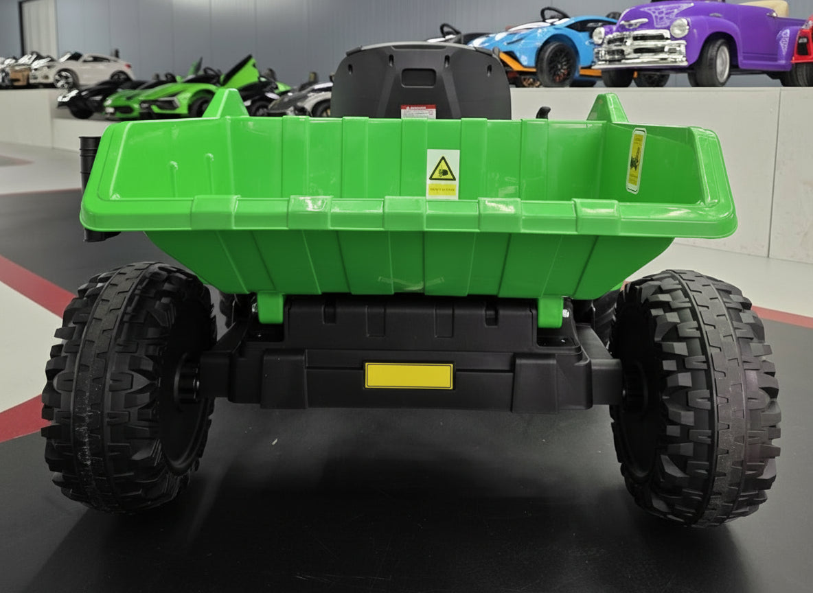 Children's tractor 24 volt with trailer RC