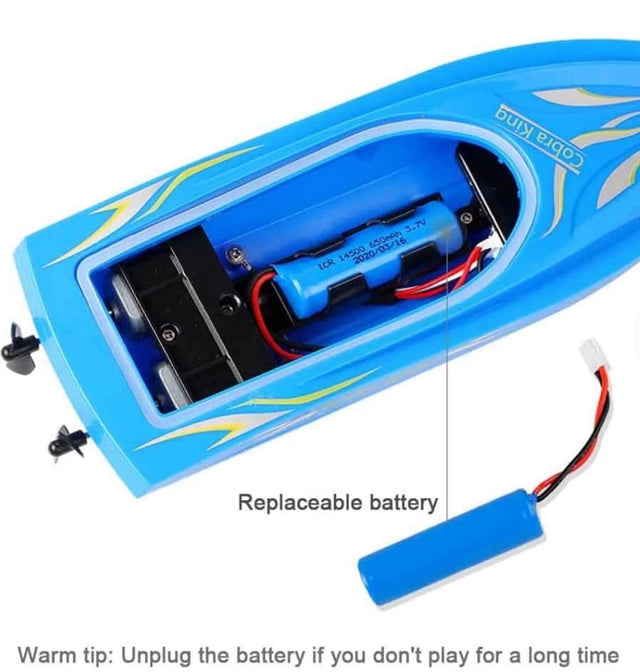 Fjernstyret krokodille-båd - skræm livet af din familie!