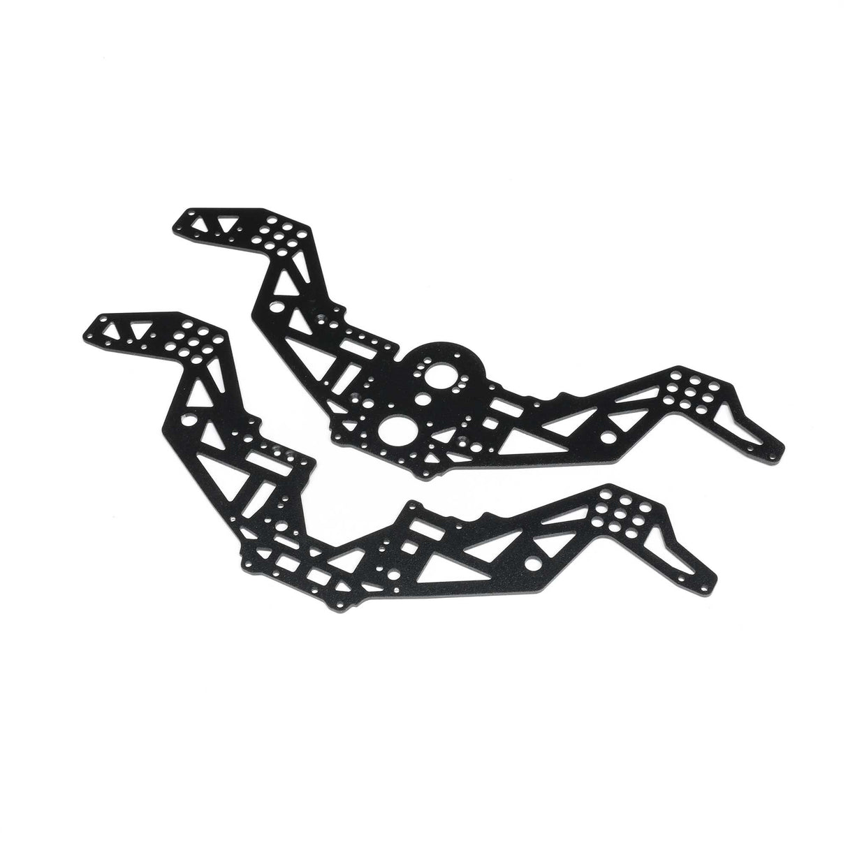 Chassis Plate Set V2, Black: Mini LMT Megalodon