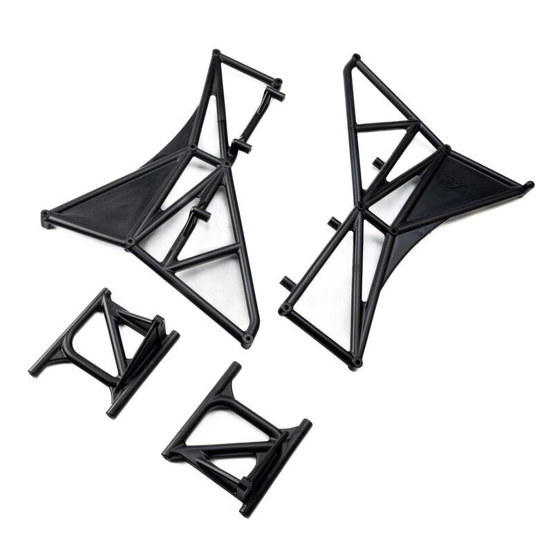 Losi Fender Mounts and Cage Rear Left/Right: 5IVE-T 3.0