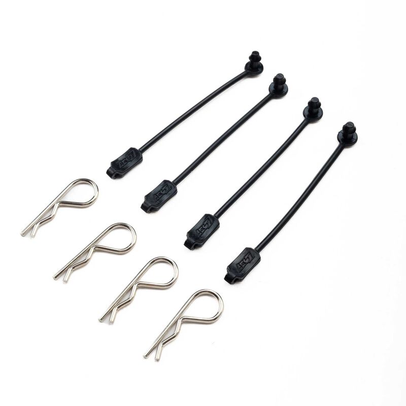 Losi Body Clips and Teather: 5IVE-T 3.0