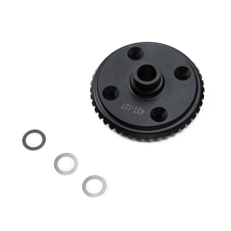 Losi Diff Ring Gear Front 43/12T: 5IVE-3.0