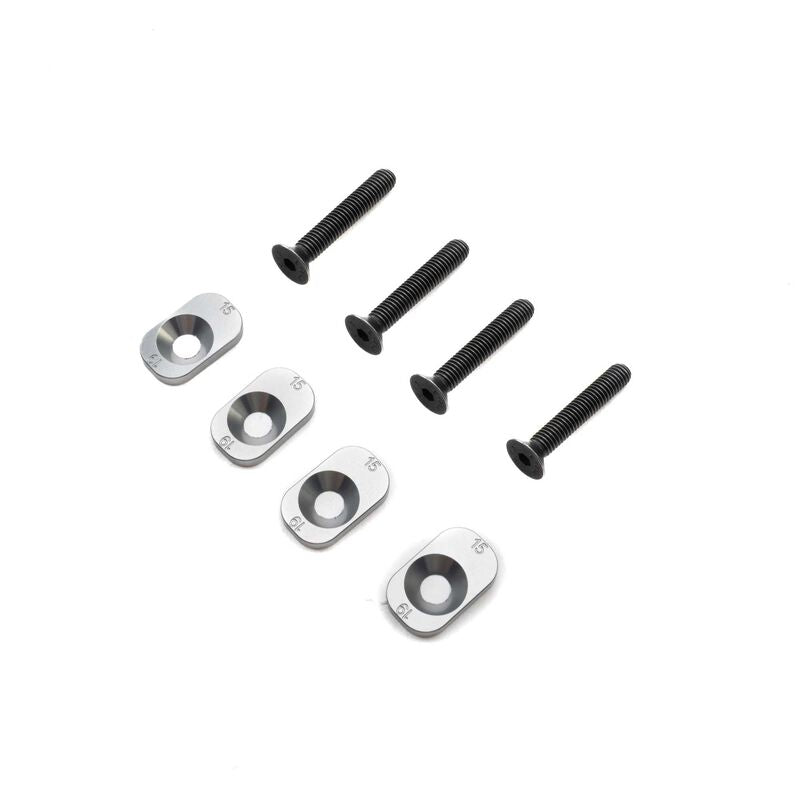 Losi Motor Mount Insert 15 & 19 for 67T Spur: 5IVE-TE