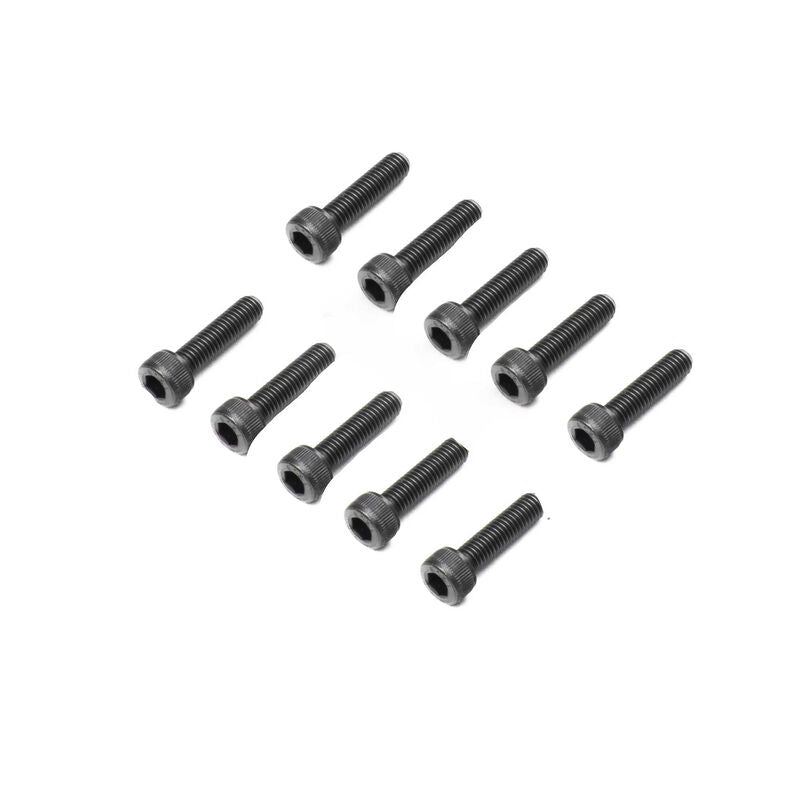 Losi Cap Head Screws M5 x 20mm STL (10)