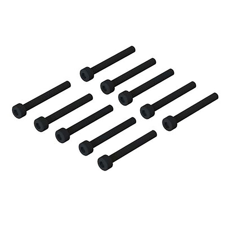 Losi Cap Head Screws M3 x 20mm STL (10)