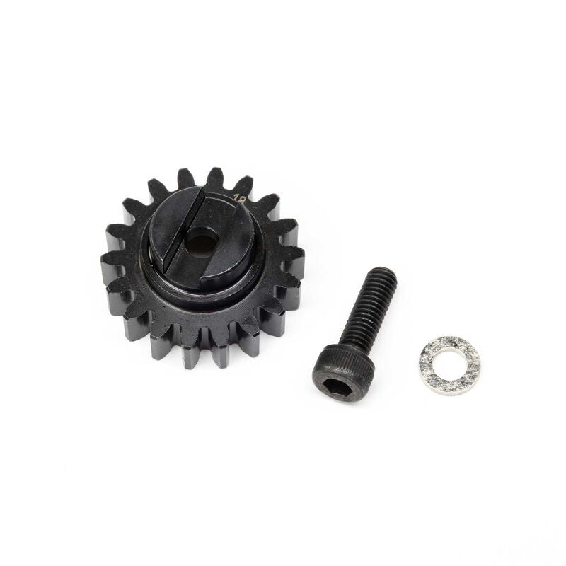 Losi Pinion Gear and Hardware 18T 1.5M: 5IVE-TG 3.0