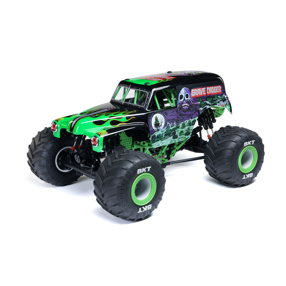 LMT 2.0: 4wd Solid Axle Monster Truck RTR - Grave Digger