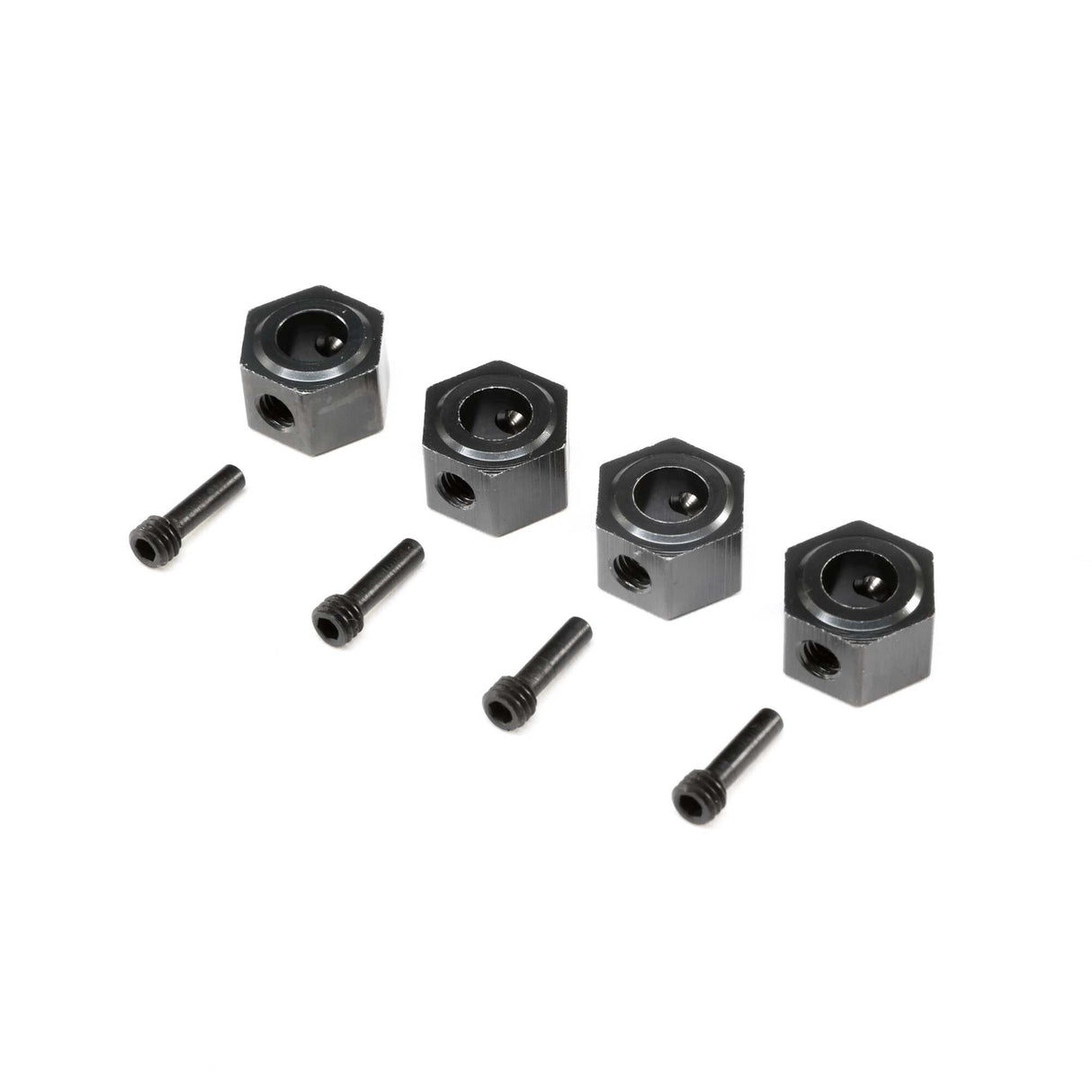 12mm Machined Wheel Hex (4): LMT