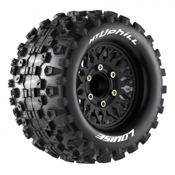 Louise RC World LT3204SX - Tires & Wheels MT-UPHILL 1/10 Soft (Removable 12, 14 & 17mm Hex) (2)