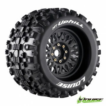 Louise RC World L-T3219X - Tires & Wheels MT-UPHILL 3,8 Sport (Removable 17mm Hex 0 & 1/2 Offset) (2)