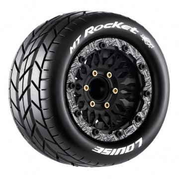 Louise RC World L-T3307SX - Tires & Wheels MT-ROCKET 1/10 MAXX Soft MFT (Removable 12, 14 & 17mm Hex) (2)