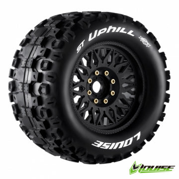 Louise RC World L-T3326X - Tires & Wheels ST-UPHILL 3,8 Sport MFT (Removable 17mm Hex 0 & 1/2 Offset) (2)