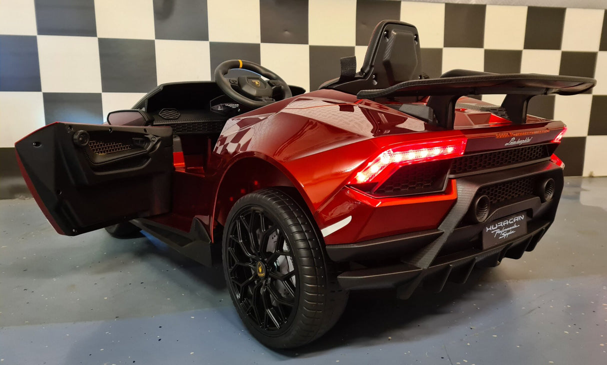 Lamborghini Huracan electric children's car 12 volts with remote control