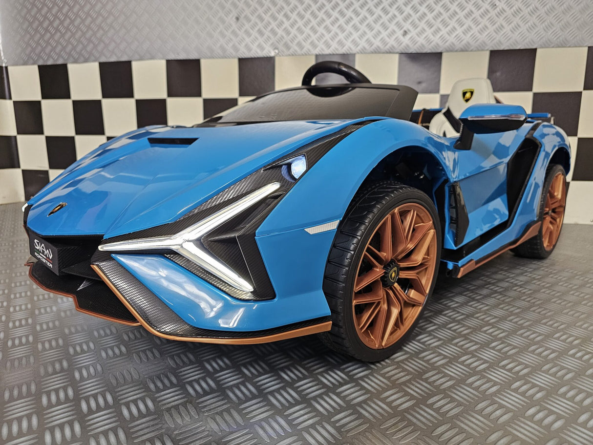 Børnebil Lamborghini Sian 2-personers 24 volt