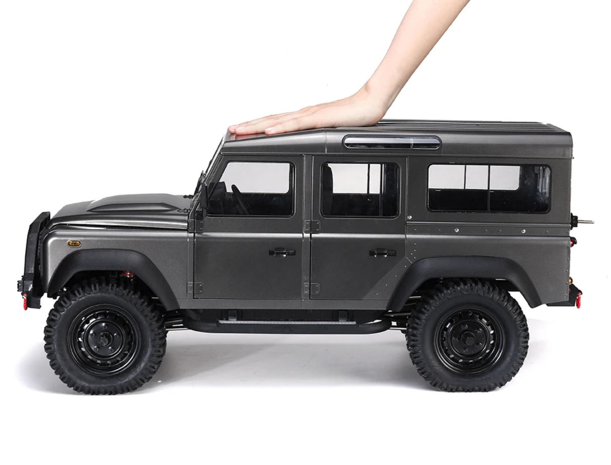 Land Rover Defender D110 4WD - 5-dørs højt detaljeret 1:8 crawler