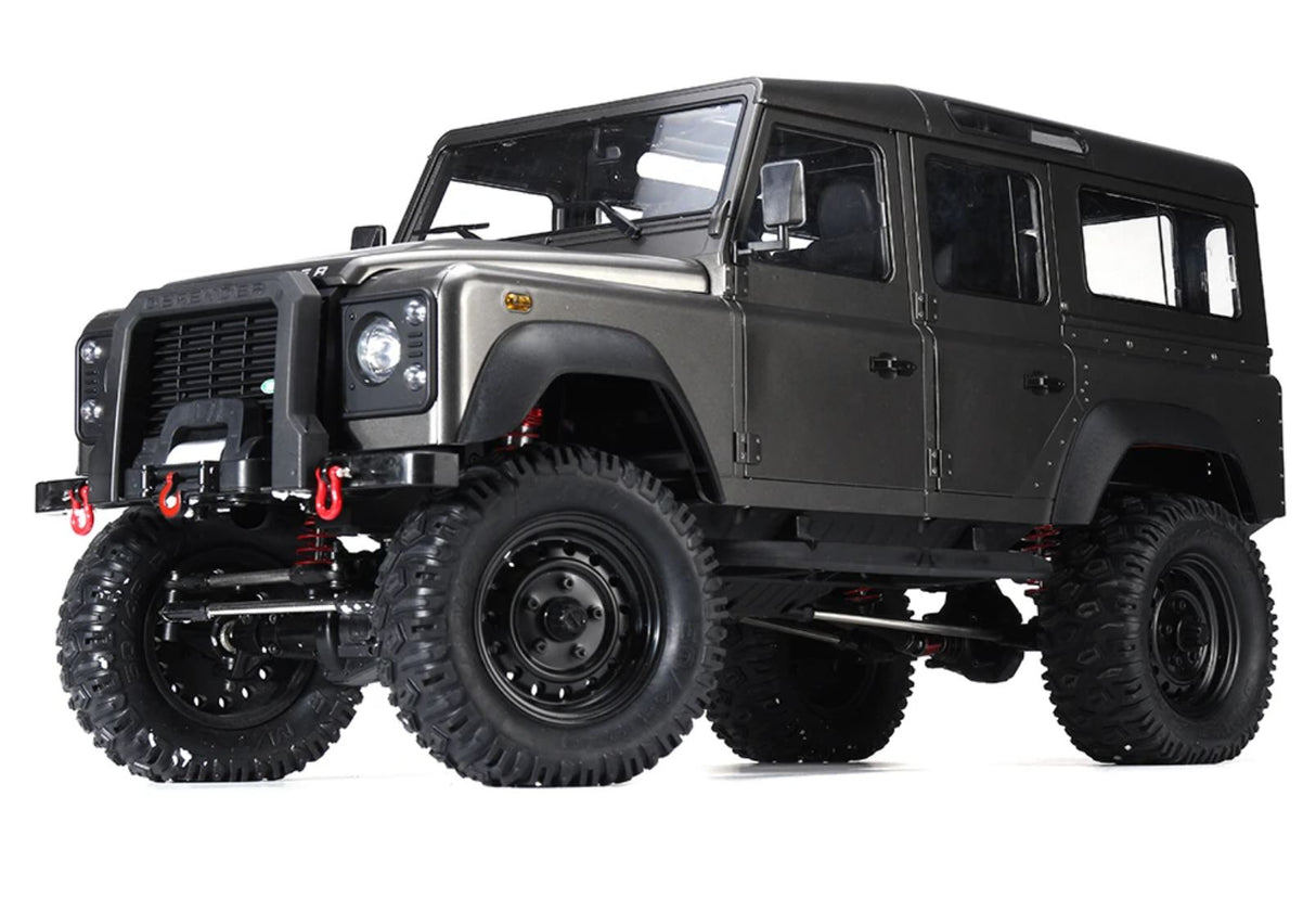 Land Rover Defender D110 4WD - 5-dørs højt detaljeret 1:8 crawler