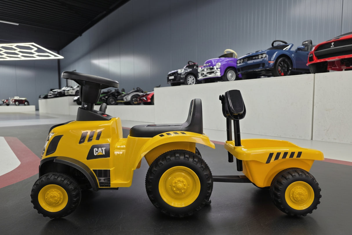 Caterpillar gåbil med anhænger