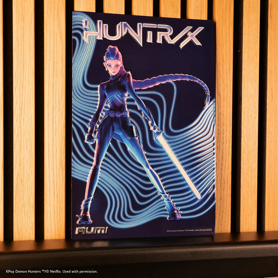 Embossed aluminum poster - Rumi - KPop Demon Hunters