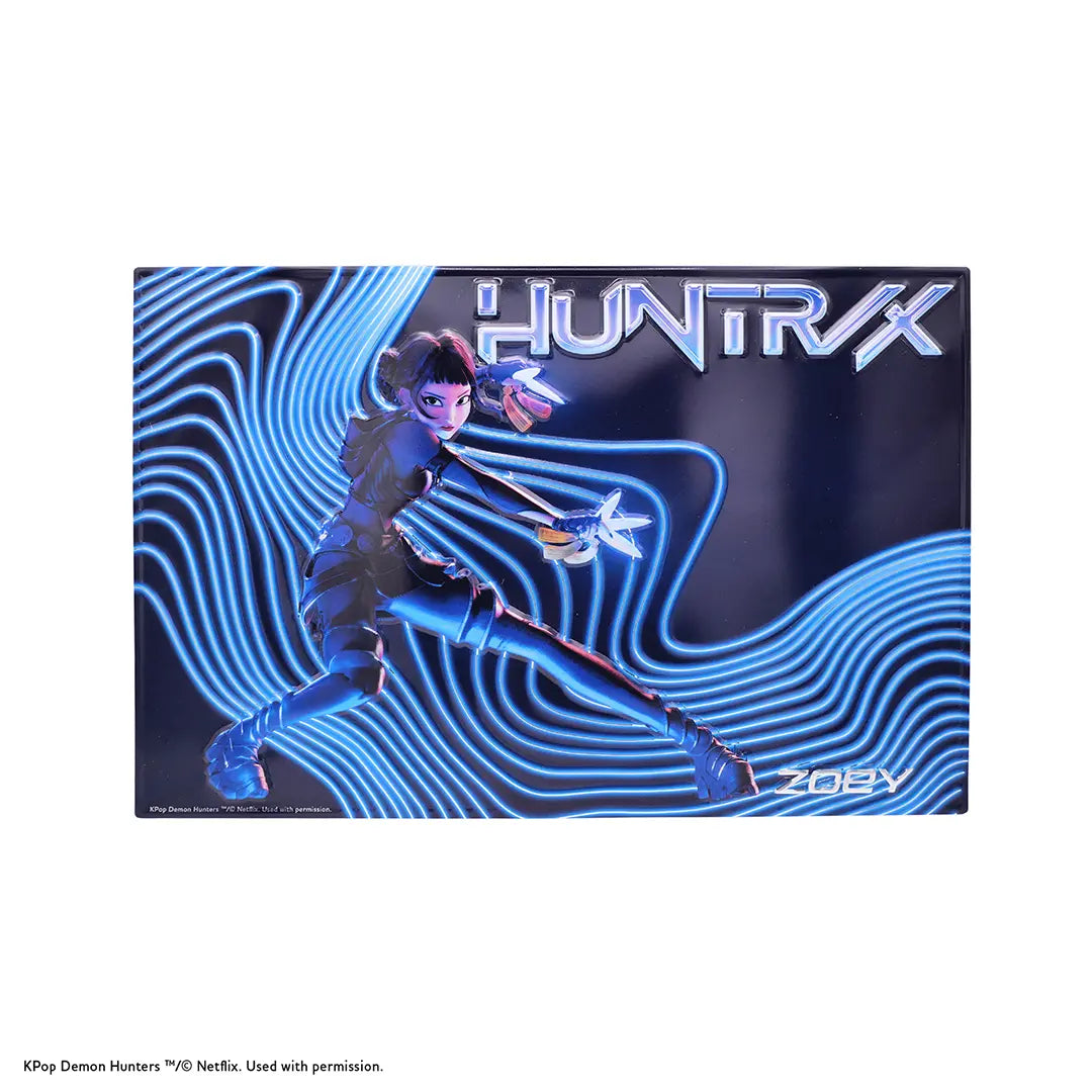 Embossed aluminum poster - Zoey - KPop Demon Hunters