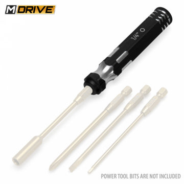 M-Drive MD00050 - Pro Power Tool Bits Holder Handle 1/4 Magnetic