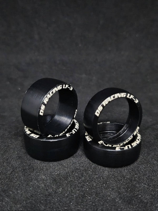 DS Racing MI20L-LF3N - LF3 8.5 Drift Tire Set for 1:28 Mini-Z (4)