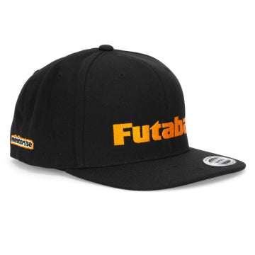 Futaba 6089M-BLACK-FUTABA - Futaba Cap Premium Snapback Black/Orange