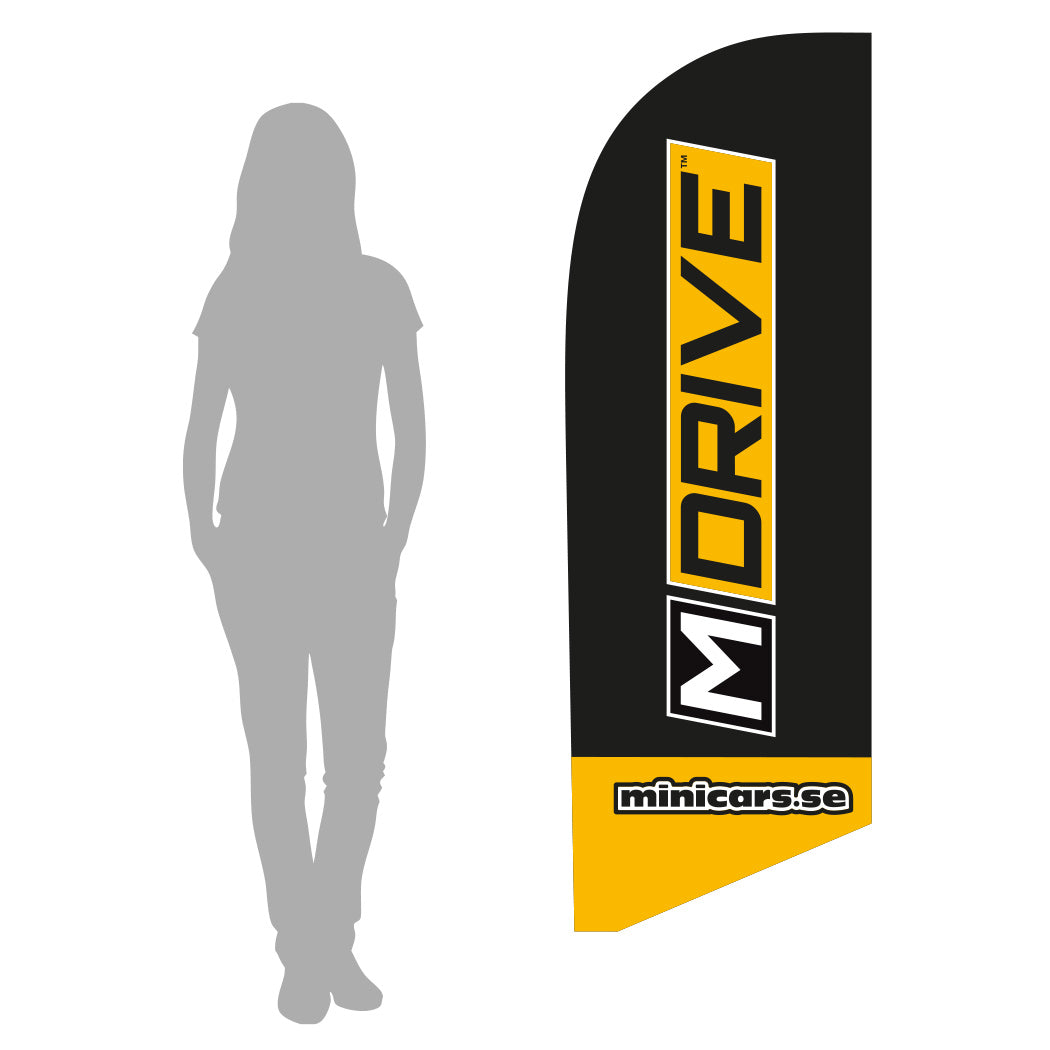Beach Flag M-Drive - XS 180cm