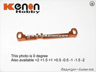 PN Racing Mini-Z MR03 Alum Toe In Tie Rod W +0.5 (Orange)