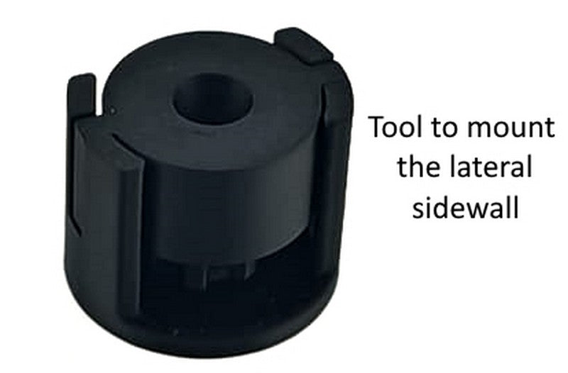 Marka Racing 1:28 Mini-Z Side Flange Assembly Tool - BLACK (1 Pcs)