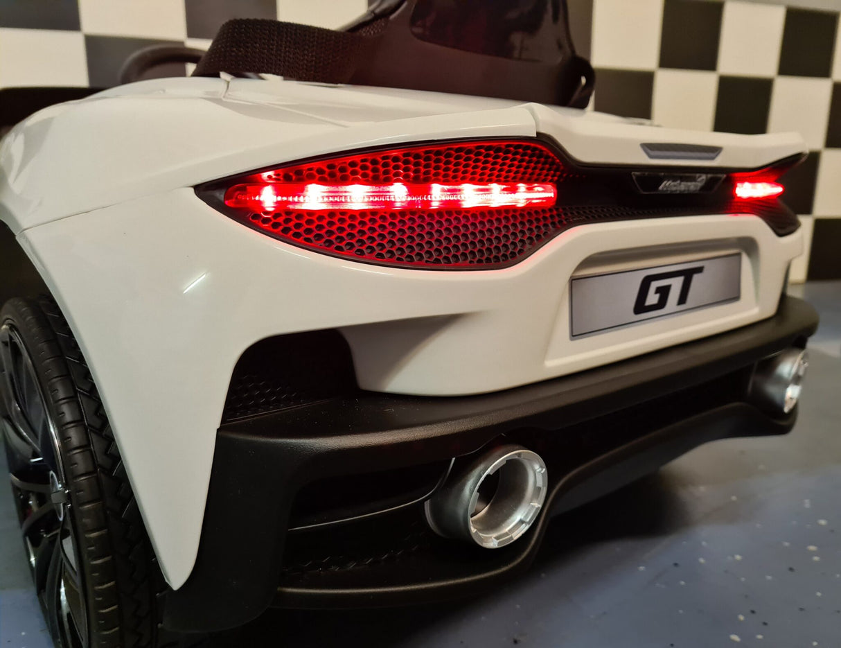 Battery children's car 12V McLaren 620 GT with remote control white