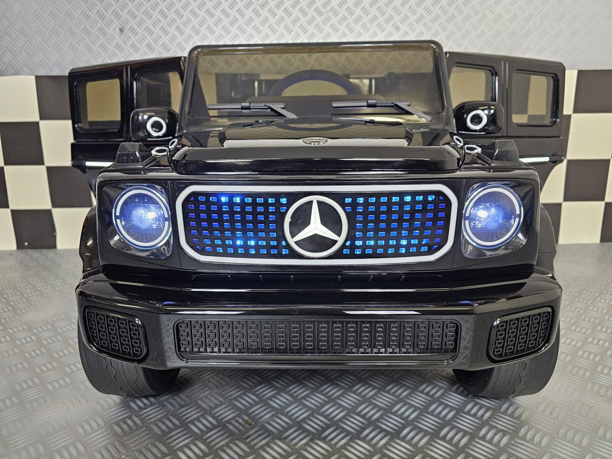 Children's car Mercedes EQG black 12 volts