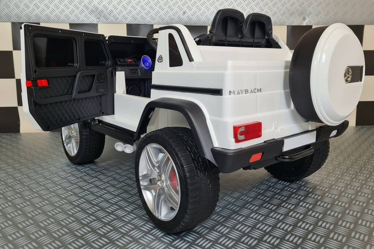 Electric children's car Mercedes Maybach G650 white