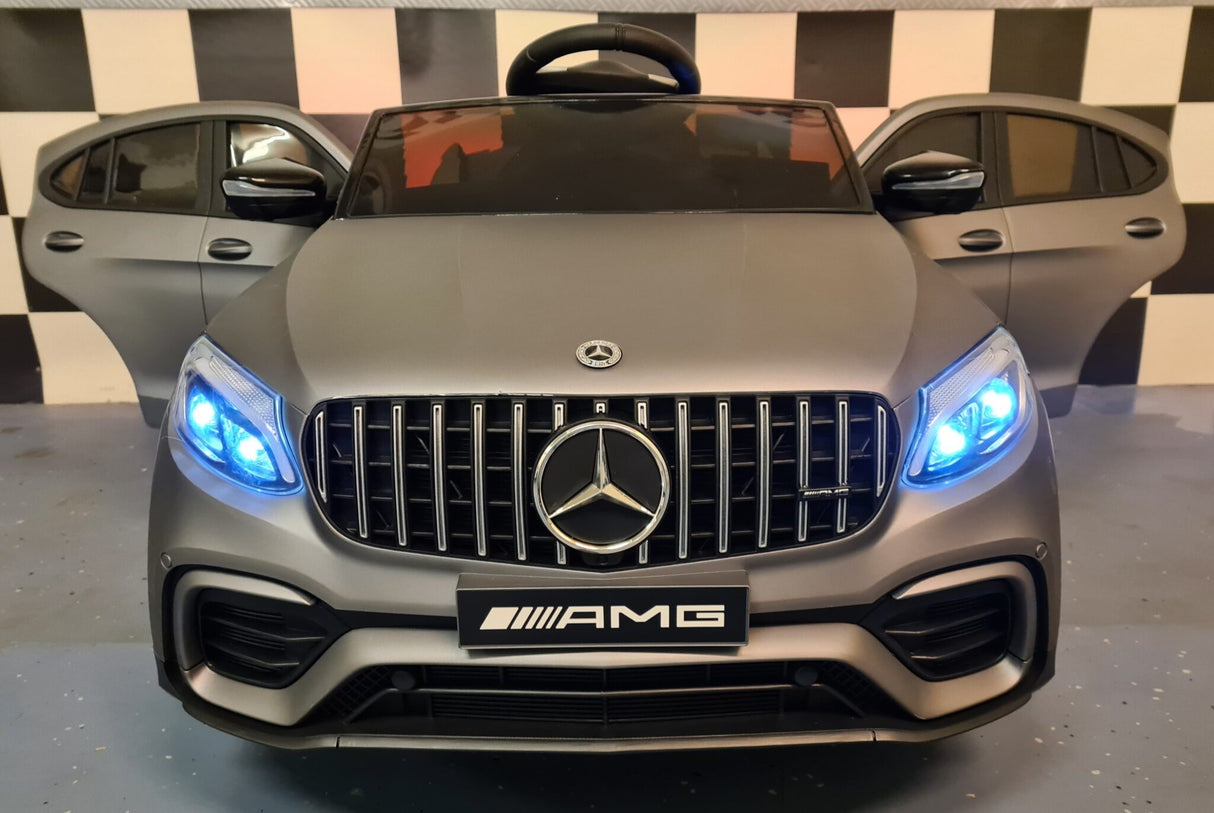 Electric children's car Mercedes GLC 63 AMG matt grey