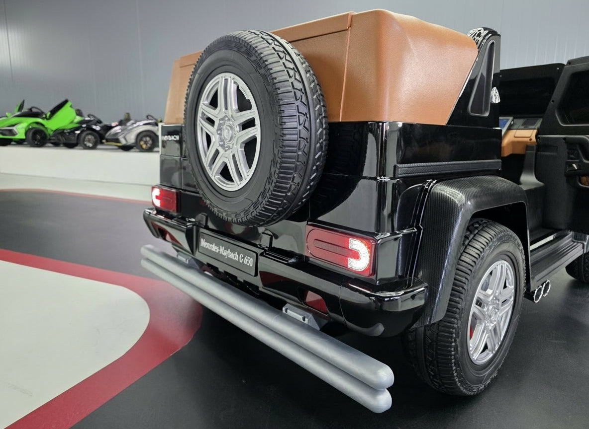 Mercedes Maybach XXL 24 volt electric children's car with MP4