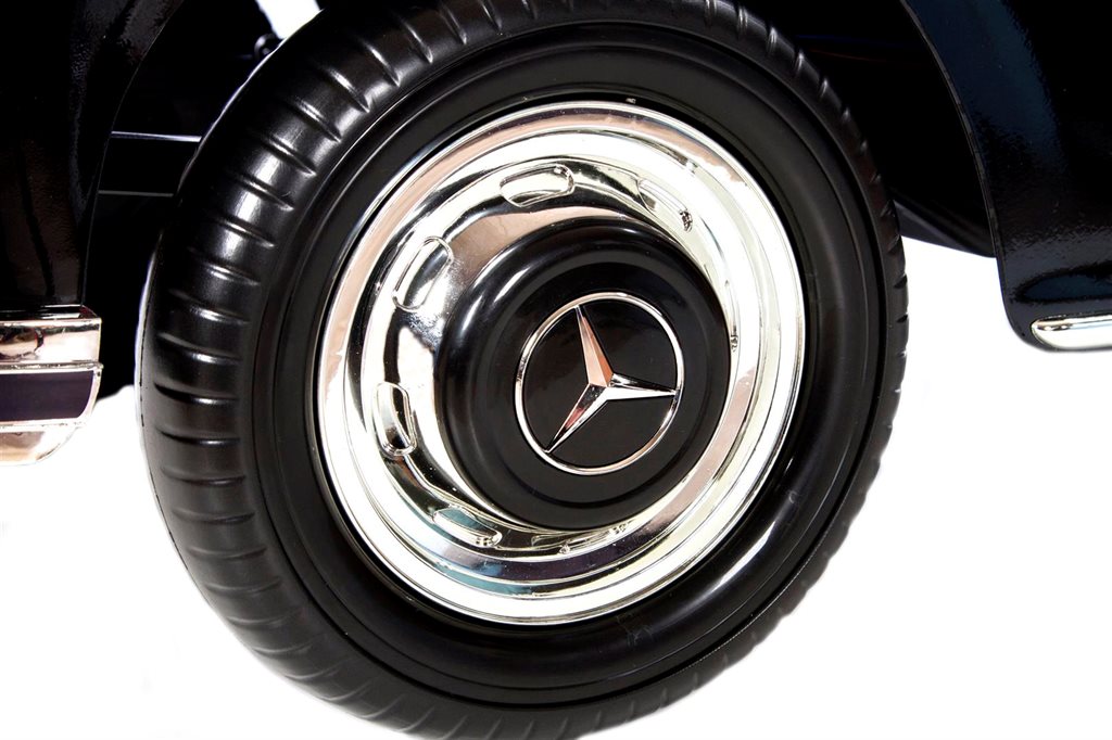 Mercedes 300S Elbil til Børn, Sort, 2x12V