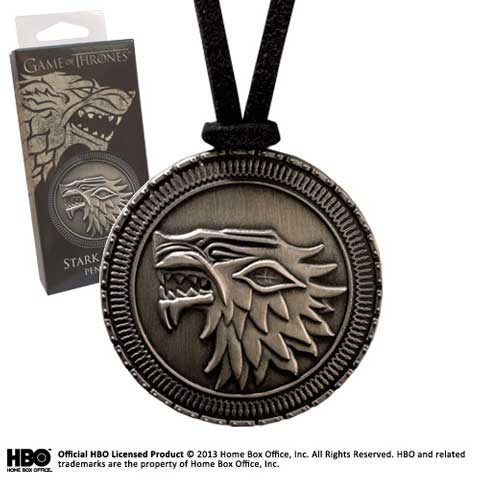 Game of Thrones - Stark Shield Pendant (costume)