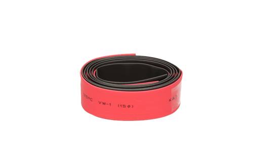 TEAM ORION ORI40092 - Team Orion 15.0mm Heat-shrinkable Tubing 1m Red-1m Black