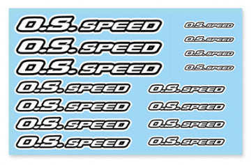 O.S.Engine 79884298 - O.S.SPEED Pro Decal 2023 White