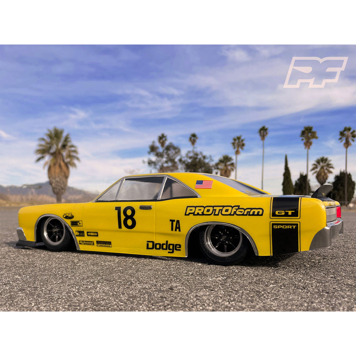 1967 Dodge Dart Clear Body