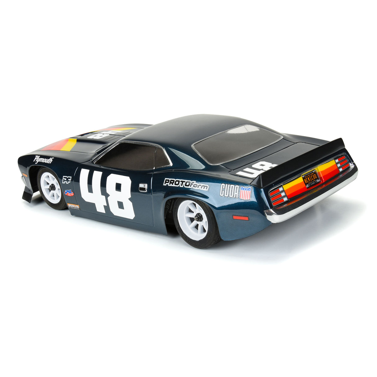 1970 Plymouth Barracuda Clear Body for VTA Class