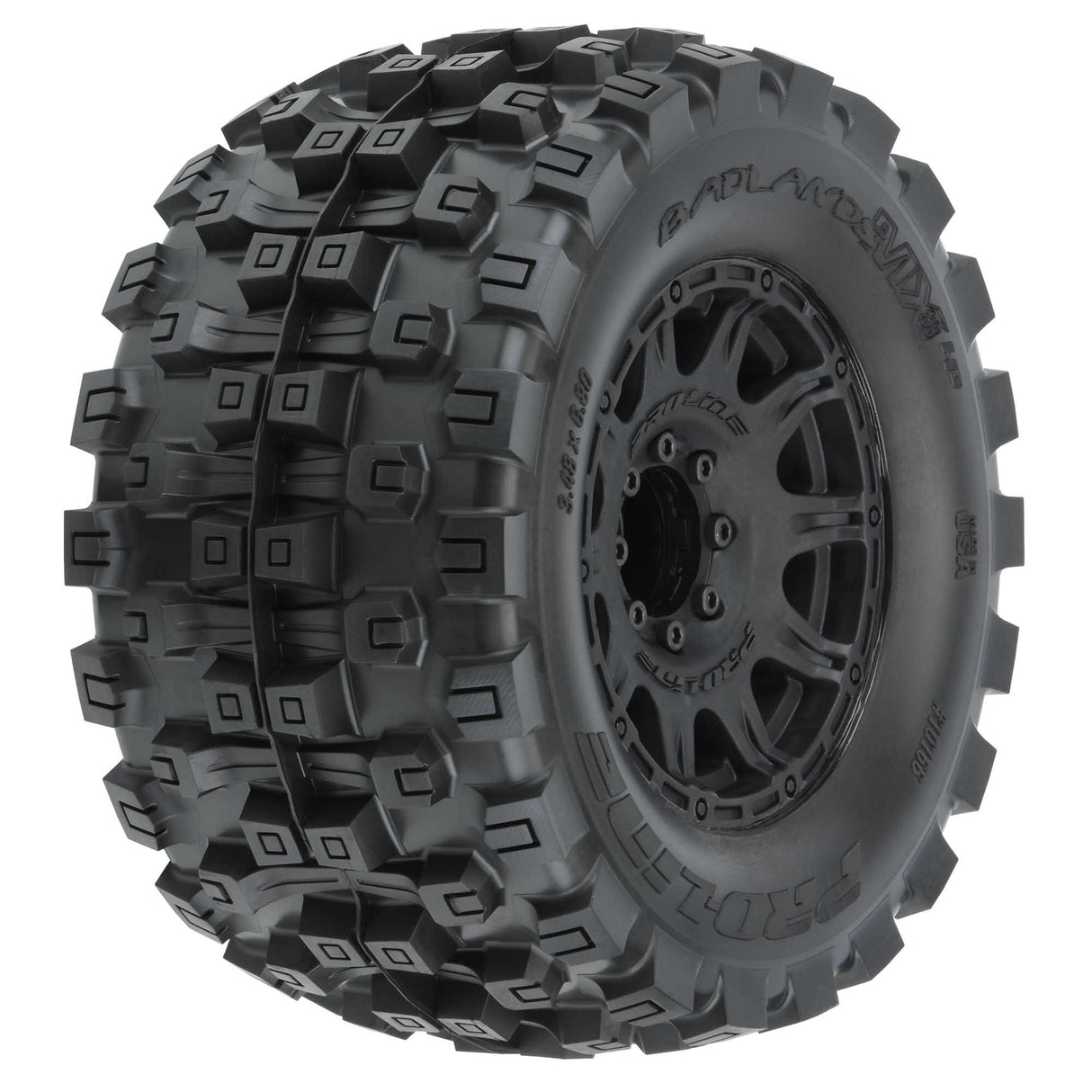 Badlands MX38 HP 3.8 BELTD MTD Raid 8x32 17mm F/R