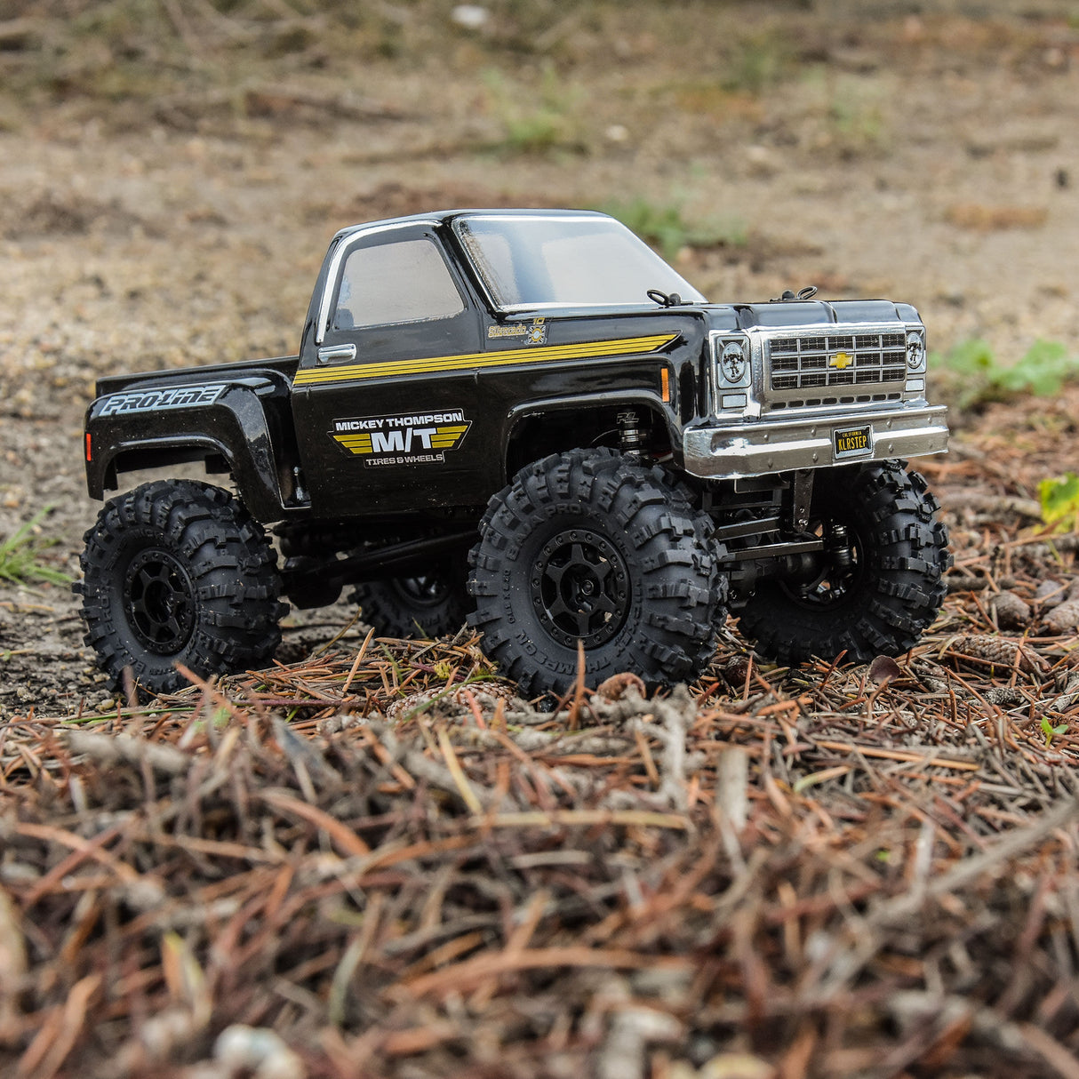 1/24 MT Baja Pro X F/R 1.0 Tires MTD 7mm Blk (4)