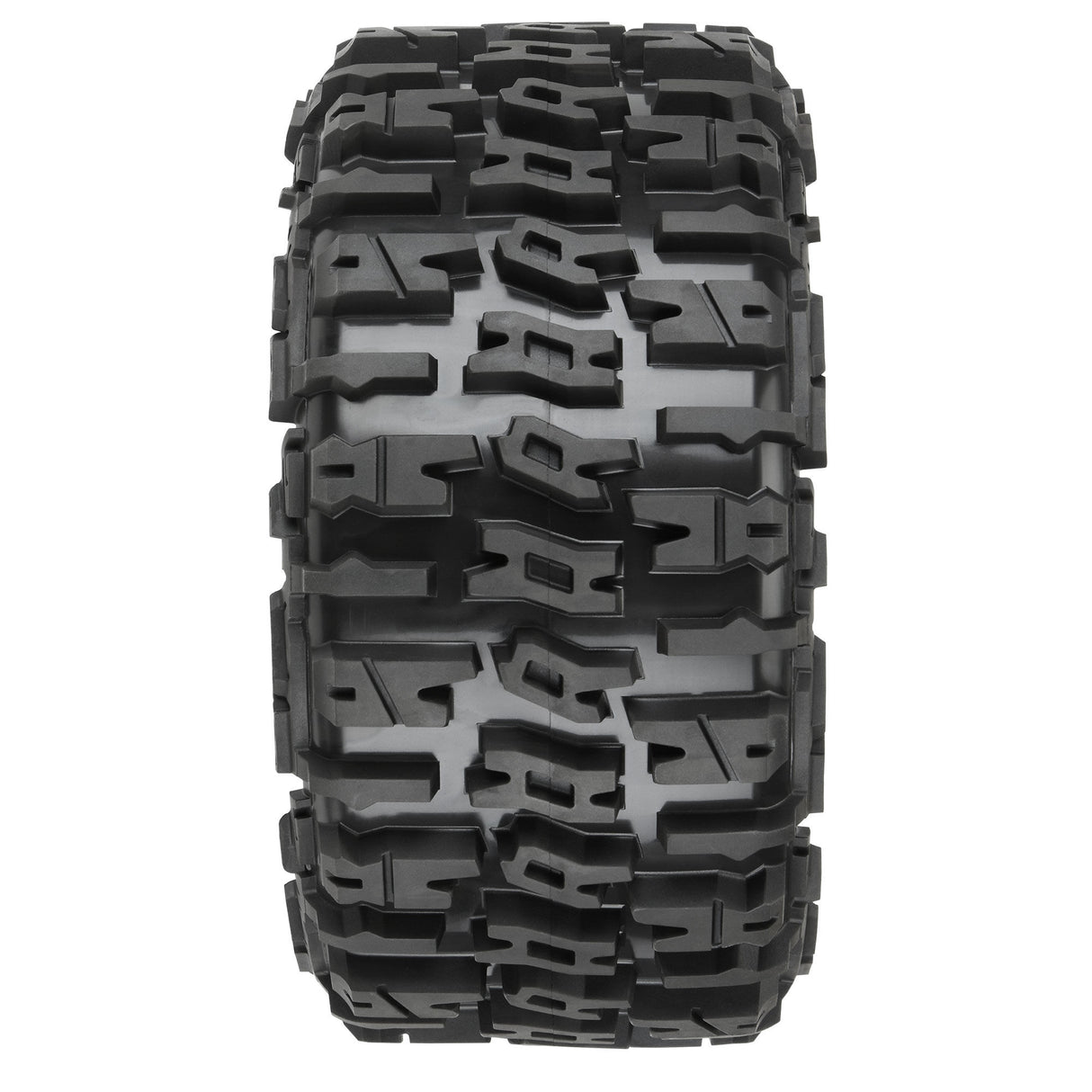 Trencher 5.7in Tires Mounted on Raid Black 8x48 Removable 24mm Hex Wheel 2 for X-MAXX, KRATON 8S & Other Large Vehicles Front or Rear