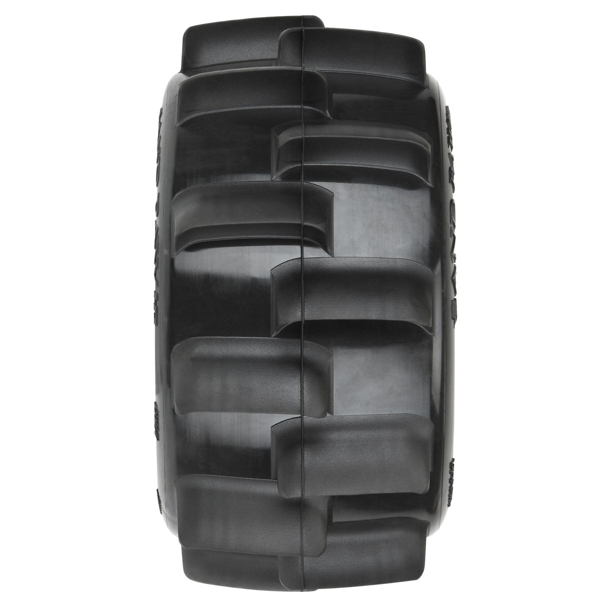 Sand Paw HP BELTED 2.8" Sand Truck Tires Mounted on Raid Black 6x30 Removable Hex (12mm & 14mm) Wheels (2)